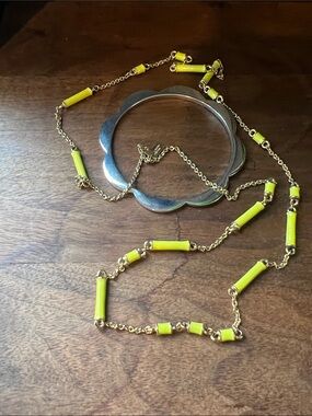 kate spade bundle; vintage necklace and bracelet